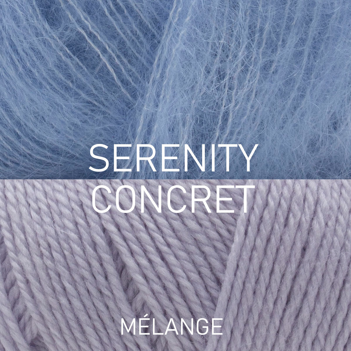PORCELAIN YOKE SWEATER - WOOrLi in LOVE & SILKY MOHAIR