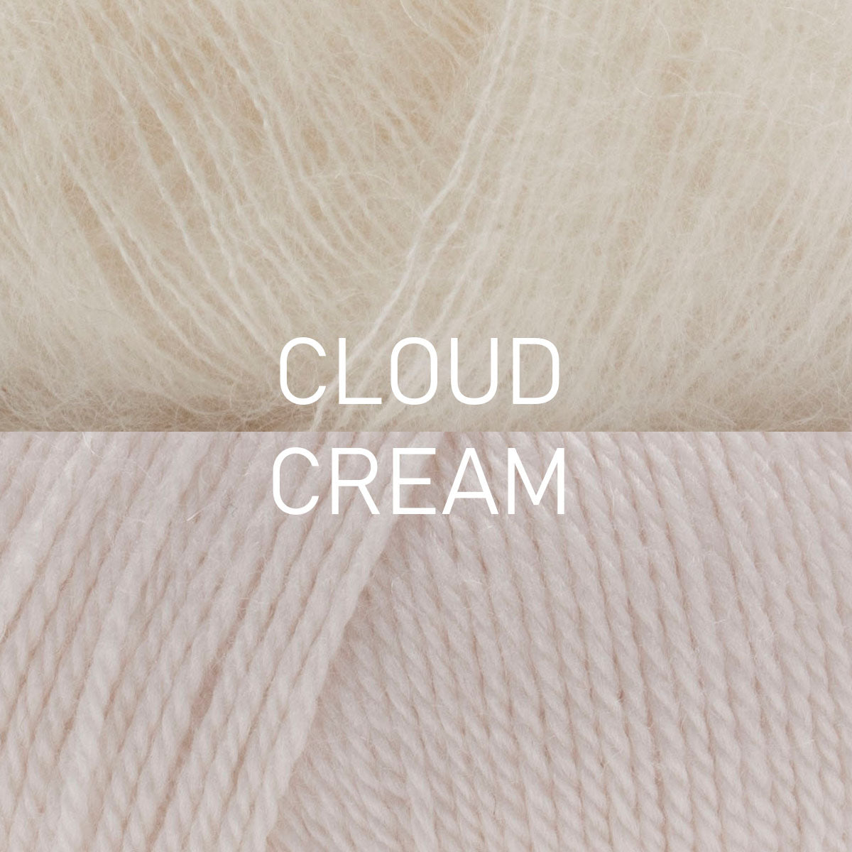 PORCELAIN YOKE SWEATER - WOOrLi in LOVE & SILKY MOHAIR