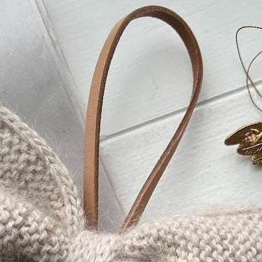 LEATHER STRAPS for DECEMBER BOW 1 PCS