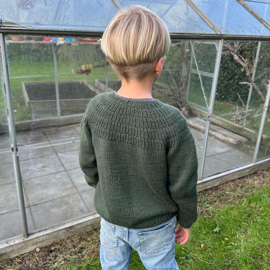 ANKER'S SWEATER KIDS/JUNIOR - midiCOTTON