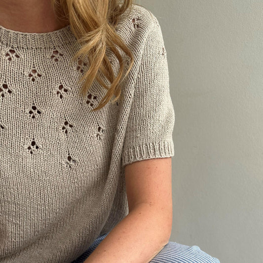 CLOVER TEE - littleCOTTON & FLUFFY CASHMERE