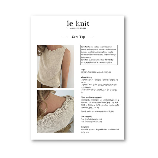 PATTERN - CORA TOP