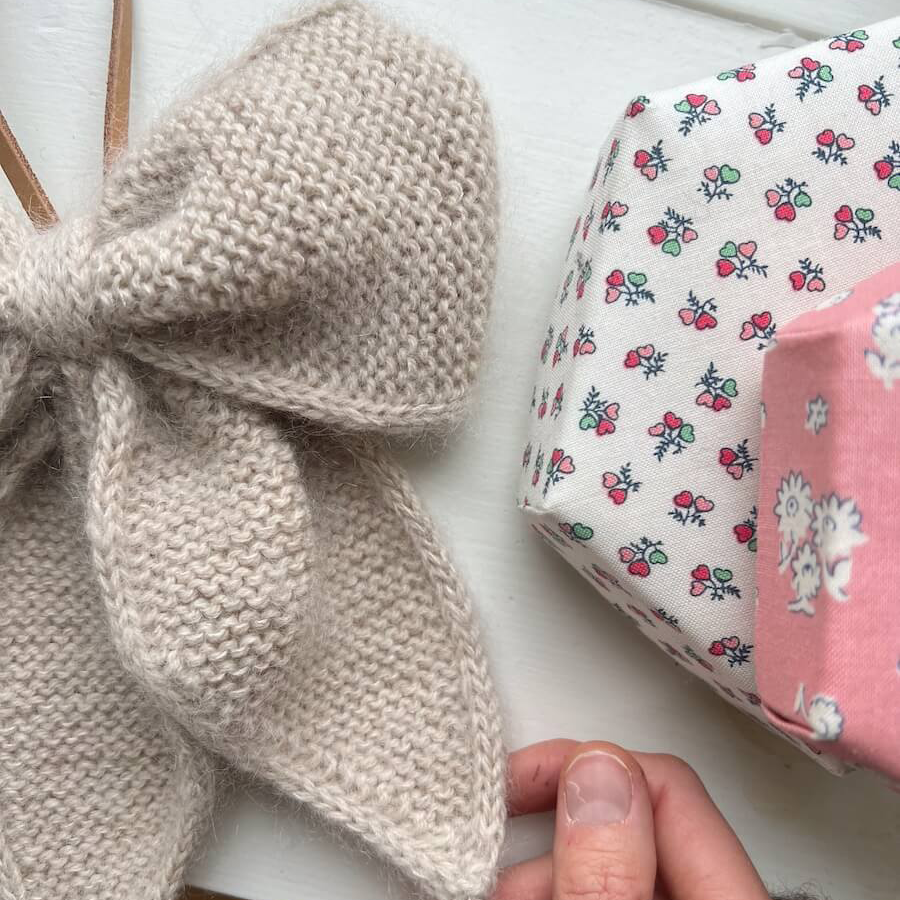 DECEMBER BOWE sæt med 3 - littleWOOrLi & SILKY MOHAIR