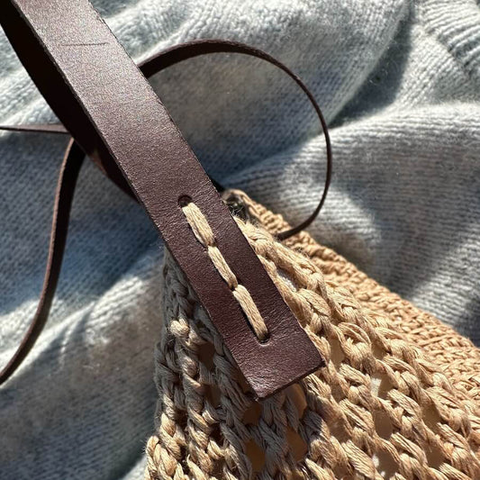 LEATHER STRAPS by PetiteKnit