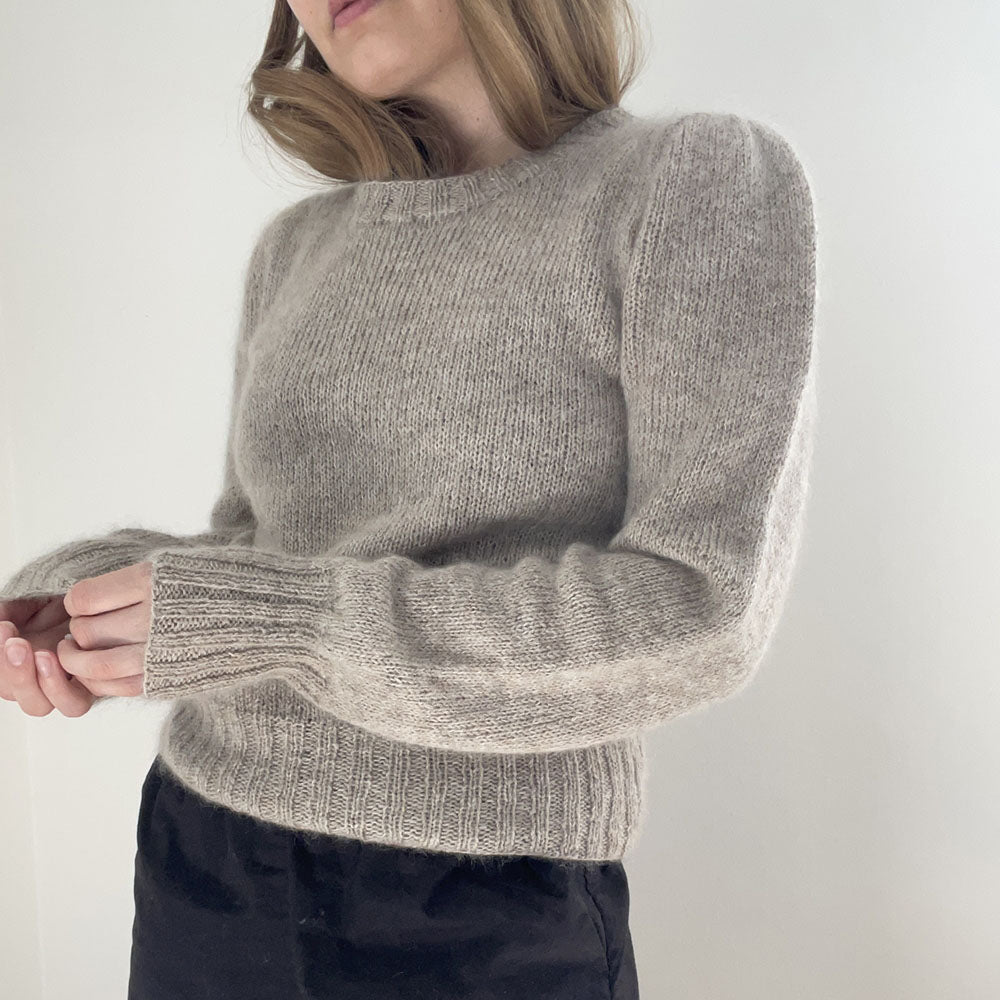 GABI BLOUSE- littleWOOrLi & SILKY MOHAIR