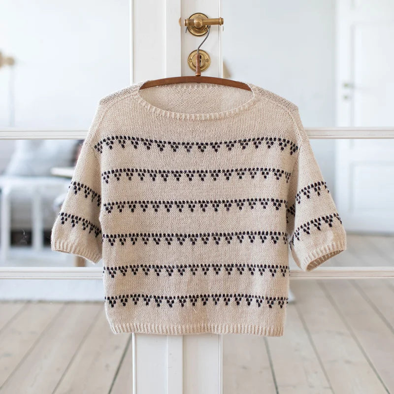 GRAPE TEE fra ANNE VENTZEL - littleCOTTON / FLUFFY CASHMERE & midiCOTTON
