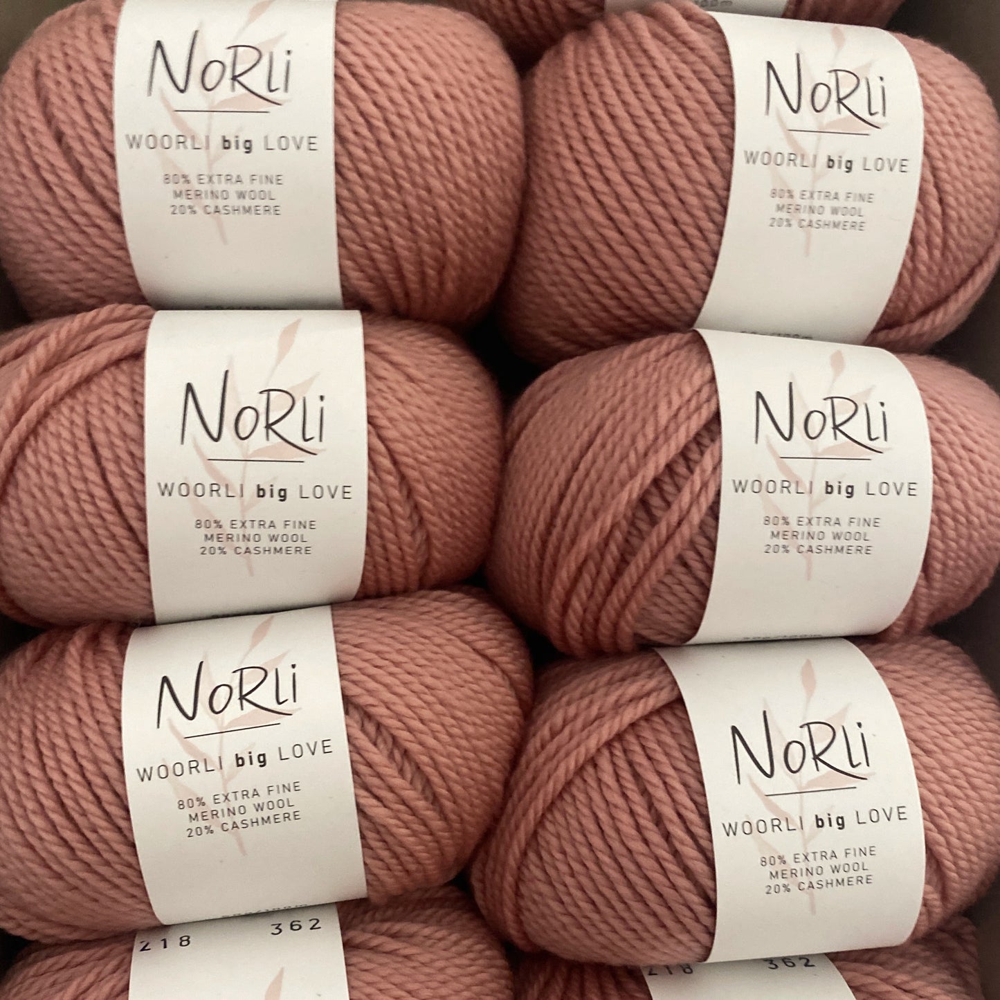WOOrLi big LOVE-  DARK ROSE GOLD