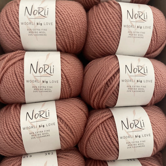 WOOrLi big LOVE-  DARK ROSE GOLD