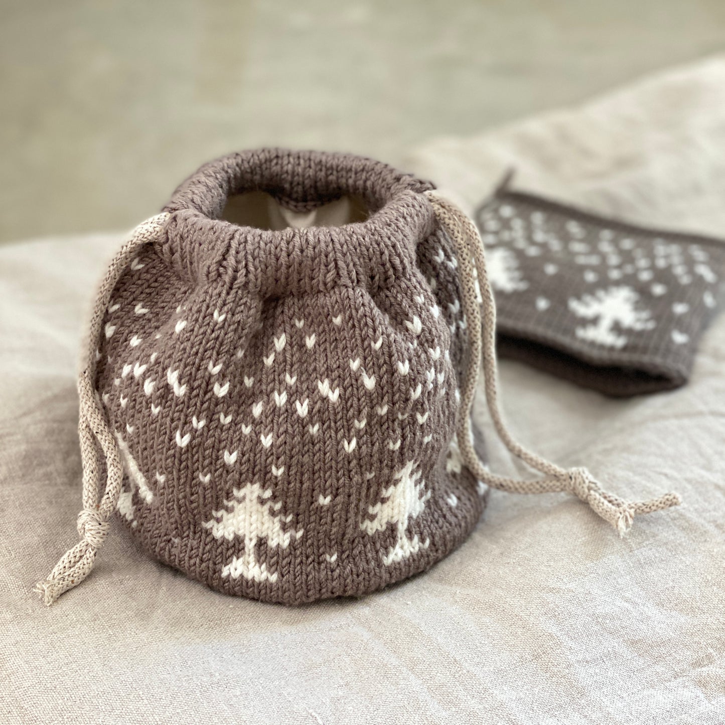 PATTERN pdf - LET IT SNOW bag