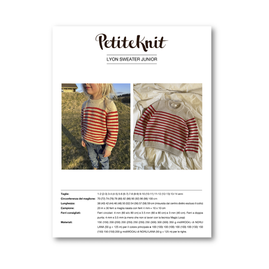 PATTERN - LYON SWEATER JUNIOR