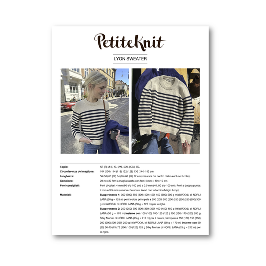 PATTERN - LYON SWEATER