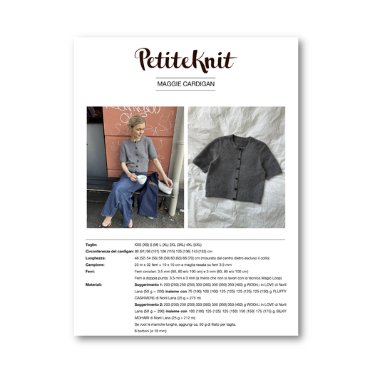 PATTERN - MAGGIE CARDIGAN