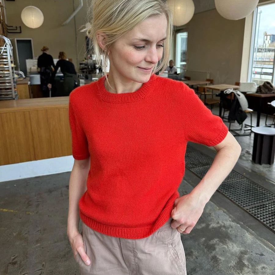 PATTERN - POPPY TEE