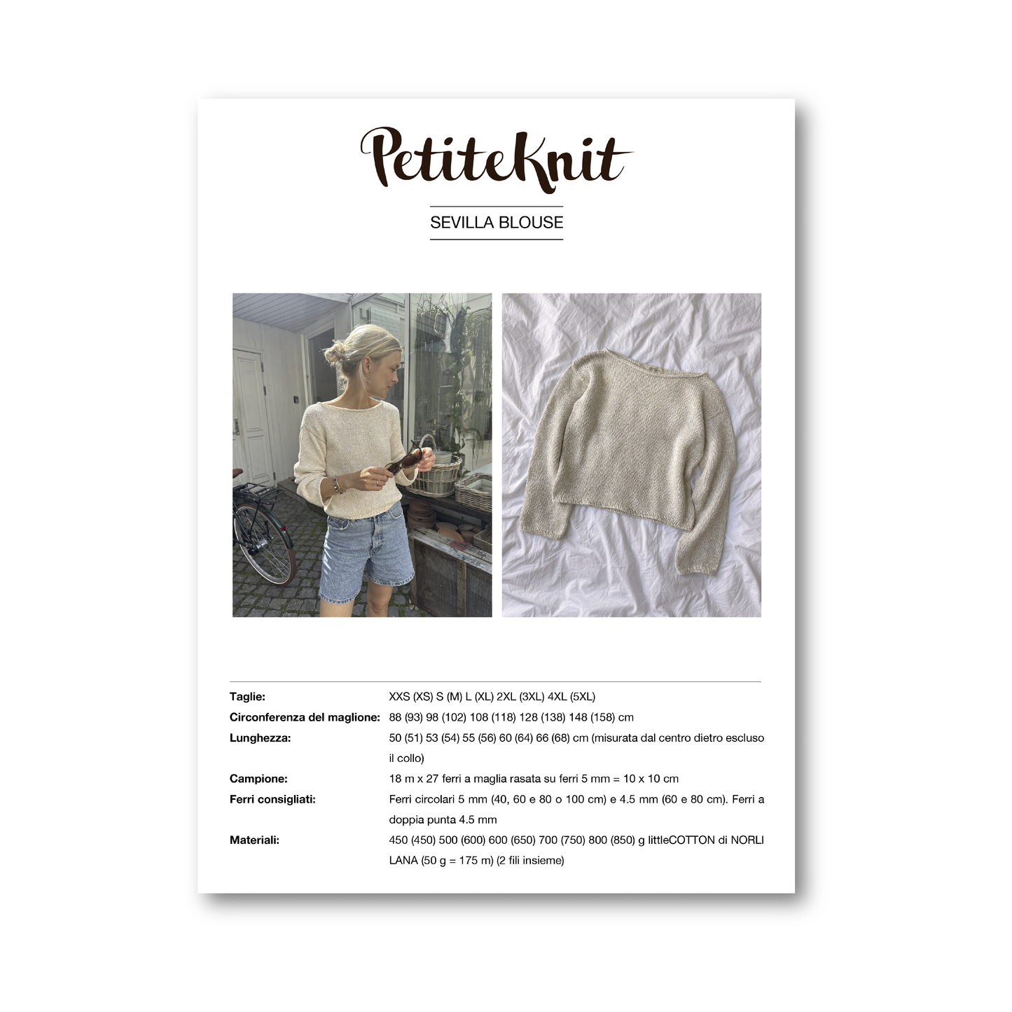 SEVILLA BLOUSE - littleCOTTON & FLUFFY CASHMERE