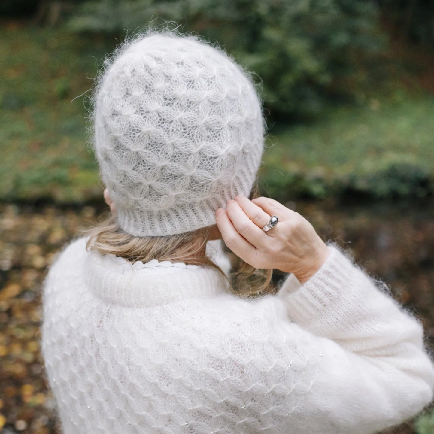 SMOKE, IL CAPPELLINO di KNITTING SCIURA - SILKY MOHAIR