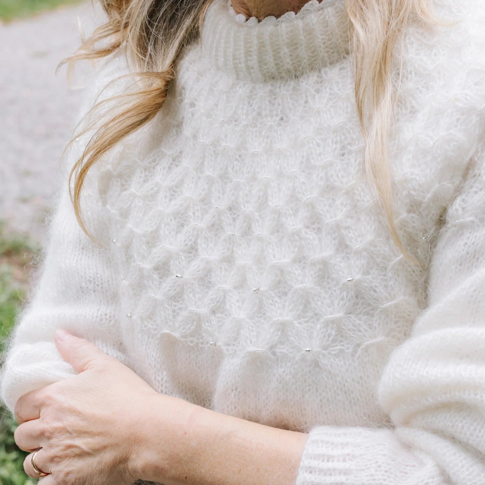 SMOKE, IL MAGLIONCINO di KNITTING SCIURA SILKY MOHAIR