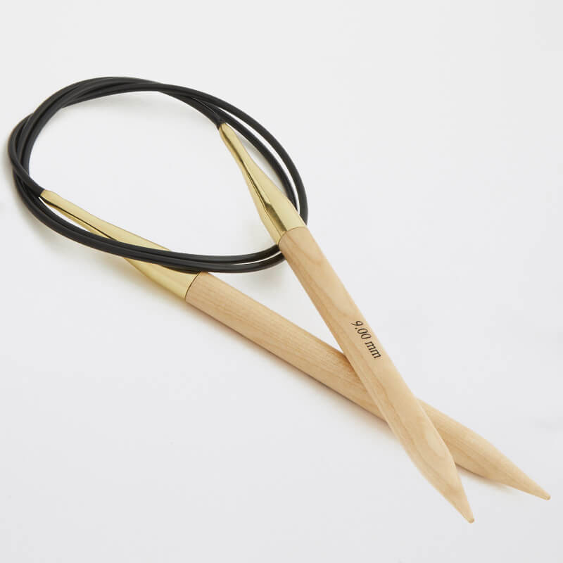 BASIX BIRCH FIXED CIRCULAR NEEDLES 80CM