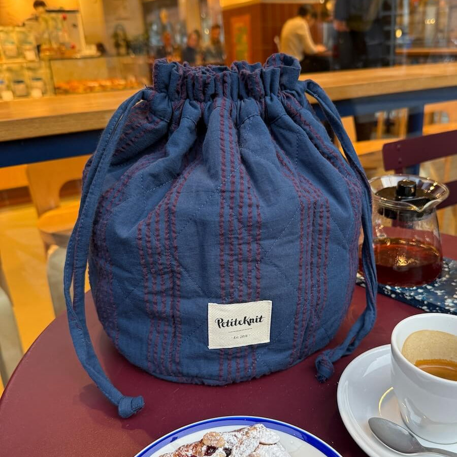 borsa "Knitter's Project Bag" - Night Shadow