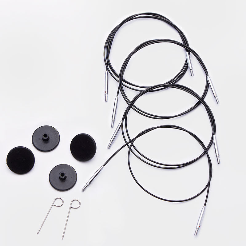 BLACK / SILVER SINGLE CABLES