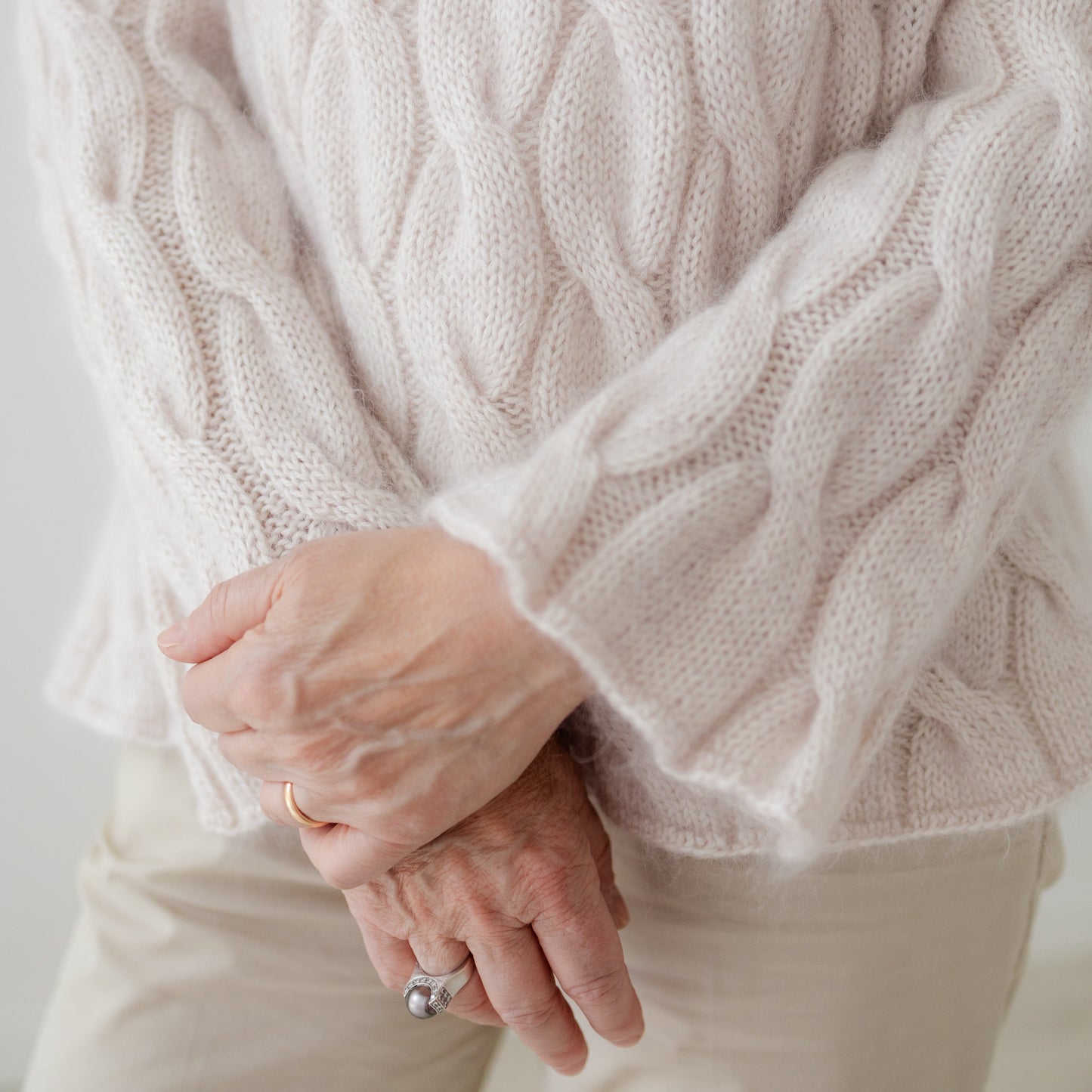 ANNA di KNITTING SCIURA - WOOrLi in LOVE & SILKY MOHAIR