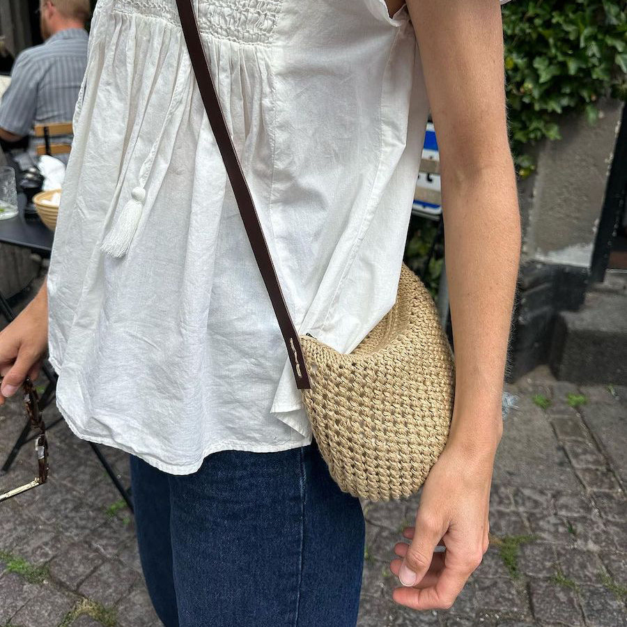 ZIPPER 23 cm - CHOCOLATE BROWN by PetiteKnit