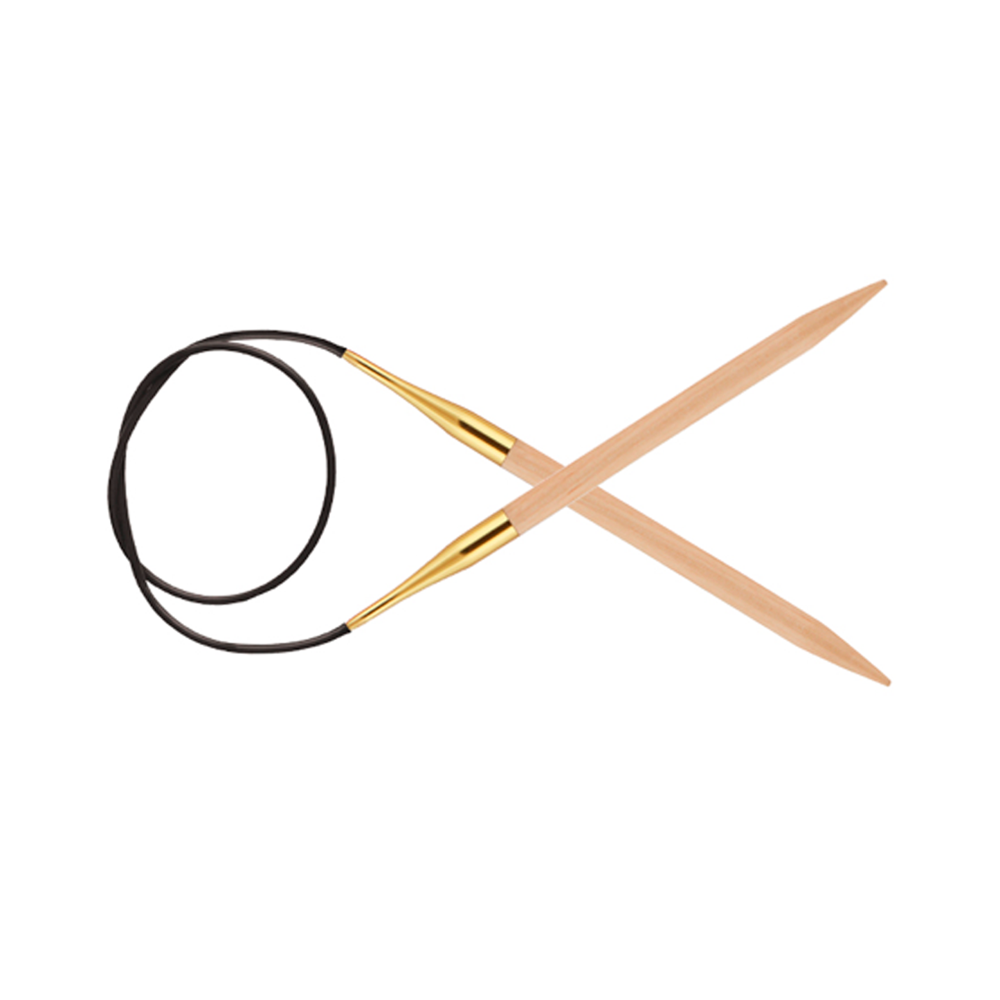 BASIX BIRCH FIXED CIRCULAR NEEDLES 60CM