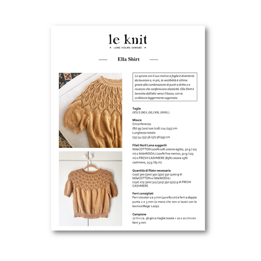 PATTERN - ELLA SHIRT