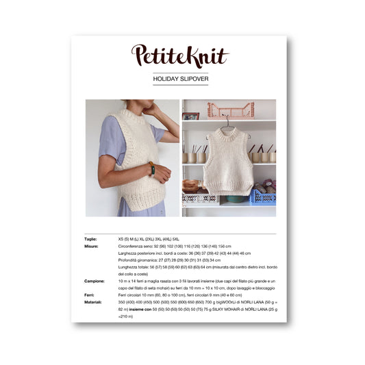 PATTERN - HOLIDAY SLIPOVER