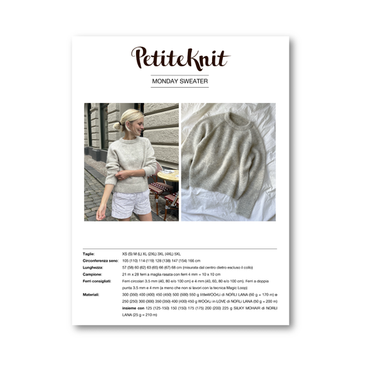 PATTERN - MONDAY SWEATER
