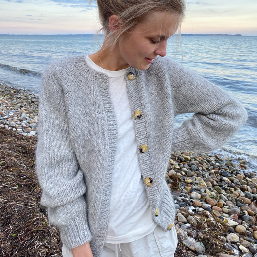 NOVICE CARDIGAN CHUNKY EDITION bigWOOrLI SILKY MOHAIR