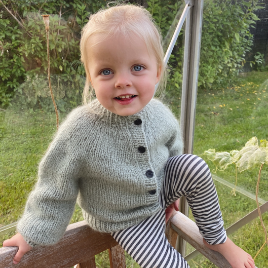 NOVICE CARDIGAN MINI CHUNKY EDITION - bigWOorLI & SILKY MOHAIR