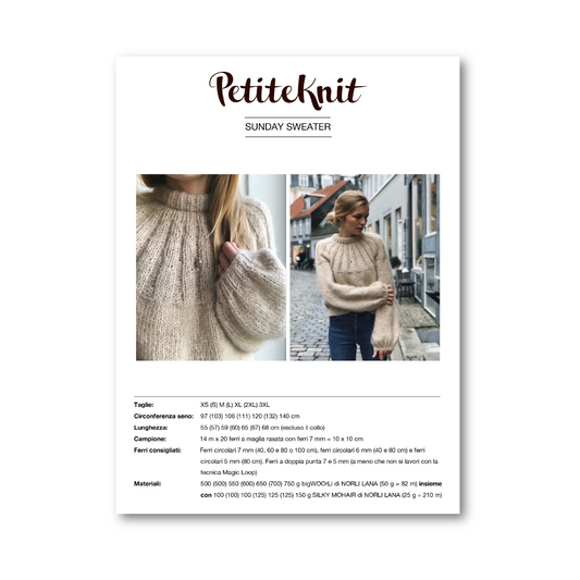 PATTERN - SUNDAY SWEATER
