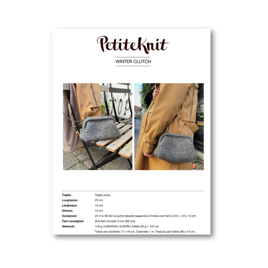 PATTERN - WINTER CLUTCH