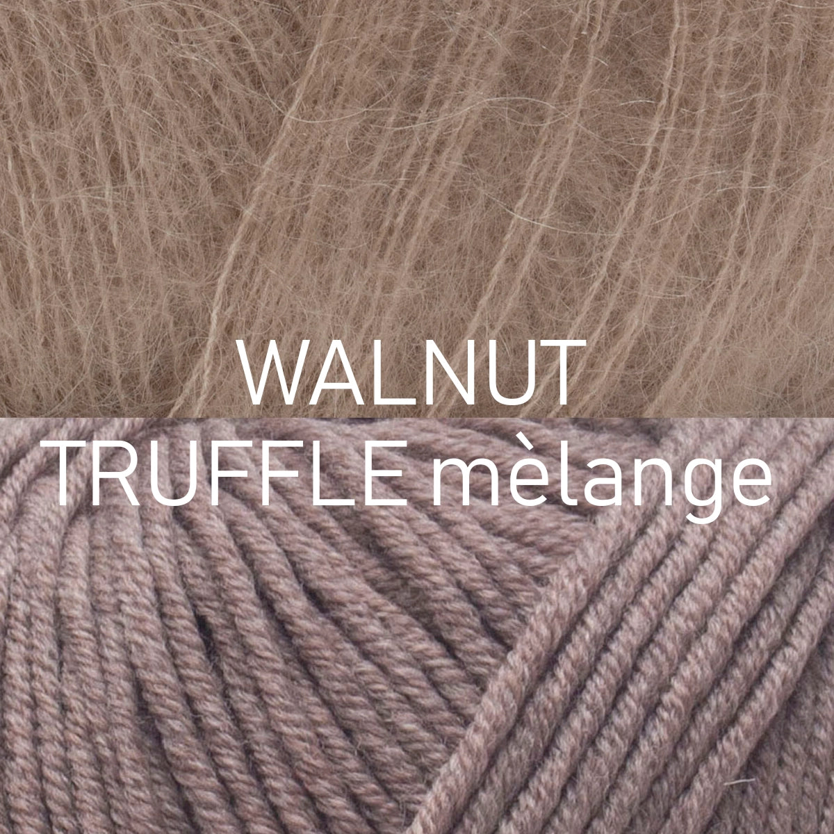 MONO SWEATER di ANNE VENTZEL - midiWOOrLi & SILKY MOHAIR / bigWOOrLi