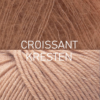 MONO SWEATER di ANNE VENTZEL - midiWOOrLi & SILKY MOHAIR / bigWOOrLi