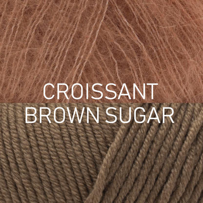 MONO SWEATER di ANNE VENTZEL - midiWOOrLi & SILKY MOHAIR / bigWOOrLi