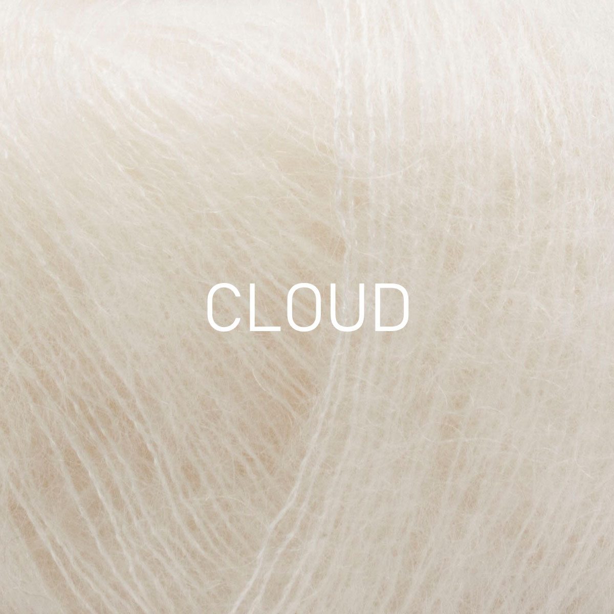 CUMULUS O-NECK - SILKY MOHAIR