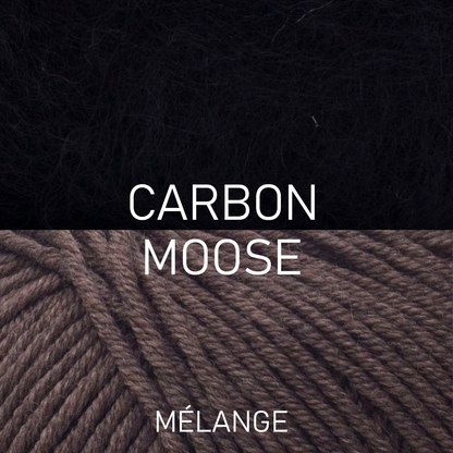 MONO SWEATER di ANNE VENTZEL - midiWOOrLi & SILKY MOHAIR / bigWOOrLi