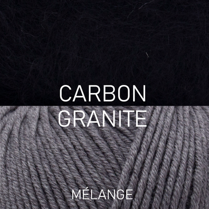 MONO SWEATER di ANNE VENTZEL - midiWOOrLi & SILKY MOHAIR / bigWOOrLi