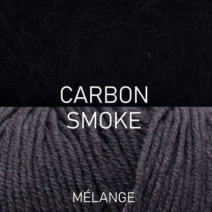 MONO SWEATER di ANNE VENTZEL - midiWOOrLi & SILKY MOHAIR / bigWOOrLi