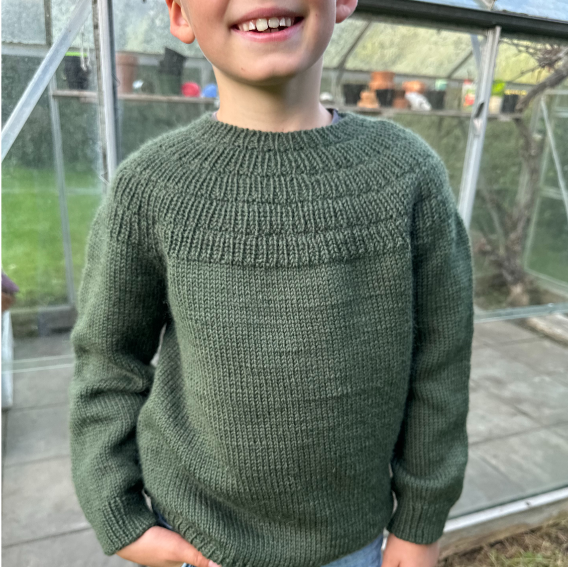 ANKER'S SWEATER KIDS/JR - midiCOTTON