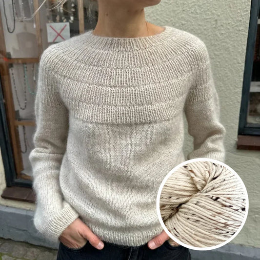 ANKER'S SWEATER MY SIZE - littleDOT & SILKY MOHAIR