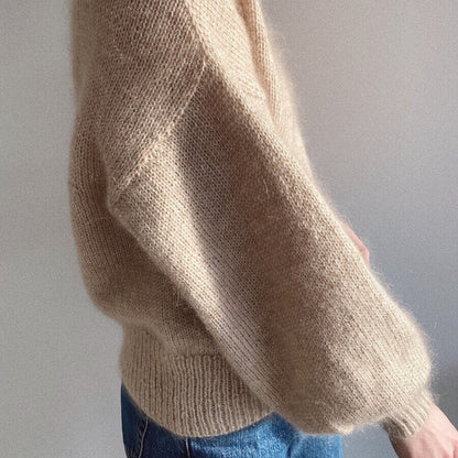 BALLOON SWEATER - SILKY MOHAIR