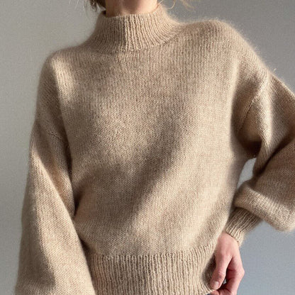 BALLOON SWEATER - SILKY MOHAIR