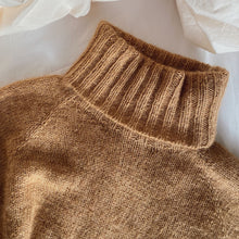 Load image into Gallery viewer, CARAMEL SWEATER - WOOrLi in LOVE &amp; SILKY MOHAIR
