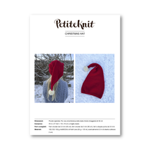 Load image into Gallery viewer, PATTERN - CHRISTMAS HAT

