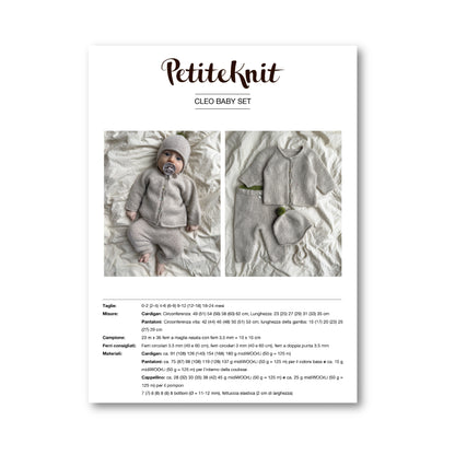 PATTERN - CLEO BABY SET