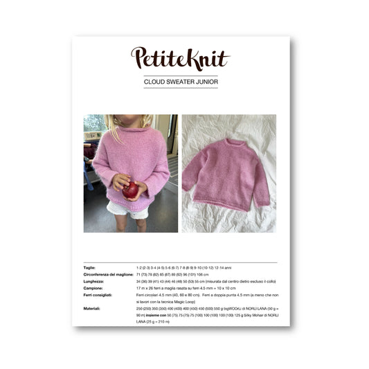 PATTERN - CLOUD SWEATER JUNIOR