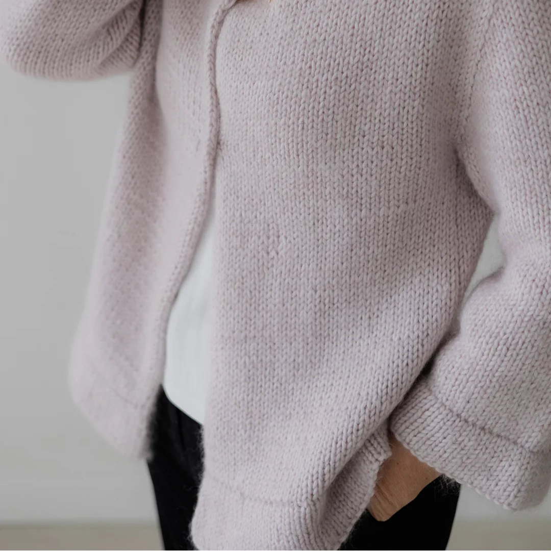CHELSEA JACKET di KNITTING SCIURA - bigWOOOrLI & SILKY MOHAIR