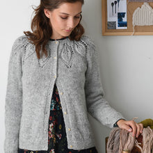Load image into Gallery viewer, DAHLIA CARDIGAN - littleWOOrLi &amp; SILKY MOHAIR

